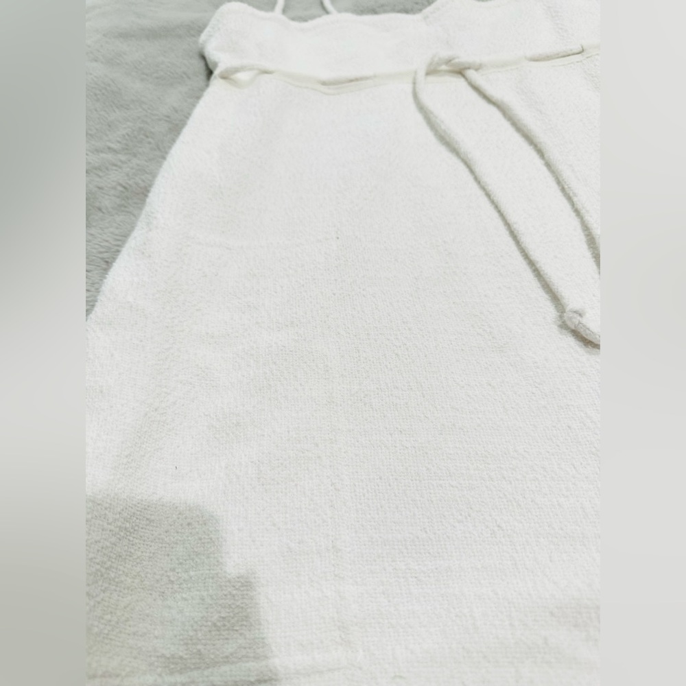 Free People FP Beach Rosie Mini Dress White Terry CoverUp - Picture 8 of 8